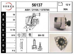 EAI 56137 kintamosios srovės generatorius