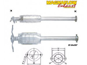 MAGNAFLOW 80065D katalizatoriaus keitiklis 
 Išmetimo sistema -> Katalizatoriaus keitiklis
60664116, 60815065, 60815760, 60664116