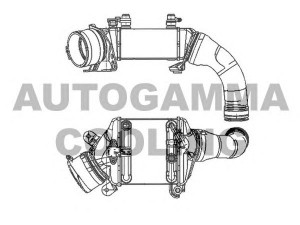 AUTOGAMMA 105334 tarpinis suslėgto oro aušintuvas, kompresorius
17117575406