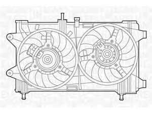 MAGNETI MARELLI 069422046010 ventiliatorius, radiatoriaus 
 Aušinimo sistema -> Oro aušinimas
46524624, 46849148, 51738691, 51753624