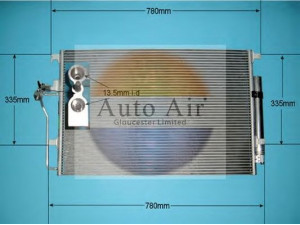 AUTO AIR GLOUCESTER 16-1381 kondensatorius, oro kondicionierius 
 Oro kondicionavimas -> Kondensatorius
68013633AA, 9065000054, 2E0820413