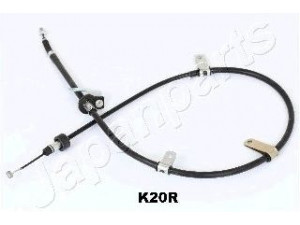 JAPANPARTS BC-K20R trosas, stovėjimo stabdys 
 Stabdžių sistema -> Valdymo svirtys/trosai
5977007300, 5977007300