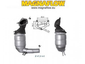 MAGNAFLOW 65826D katalizatoriaus keitiklis 
 Išmetimo sistema -> Katalizatoriaus keitiklis
854597