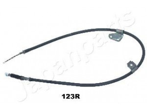 JAPANPARTS BC-123R trosas, stovėjimo stabdys 
 Stabdžių sistema -> Valdymo svirtys/trosai
3653050A00, 3653050M01