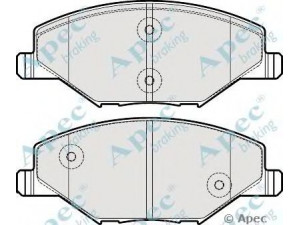 APEC braking PAD1958 stabdžių trinkelių rinkinys, diskinis stabdys 
 Techninės priežiūros dalys -> Papildomas remontas
6RU698151, 6RU698151A, 6RU698151