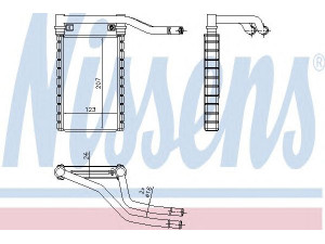 NISSENS 73991 šilumokaitis, salono šildymas 
 Šildymas / vėdinimas -> Šilumokaitis
71743143, 71743143