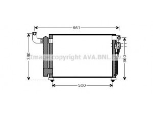 AVA QUALITY COOLING KA5082 kondensatorius, oro kondicionierius