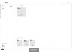 DINEX 250100076 išmetimo sistema