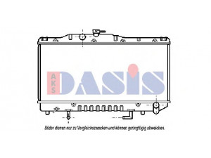 AKS DASIS 210930N radiatorius, variklio aušinimas 
 Aušinimo sistema -> Radiatorius/alyvos aušintuvas -> Radiatorius/dalys
1640074070