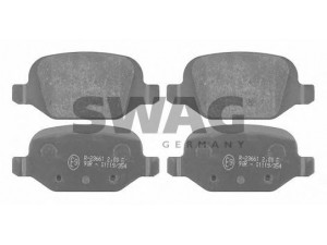 SWAG 70 91 6370 stabdžių trinkelių rinkinys, diskinis stabdys 
 Techninės priežiūros dalys -> Papildomas remontas
71752988, 77362270, 9948417, 9949335