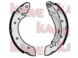 KAWE 07165 stabdžių trinkelių komplektas 
 Techninės priežiūros dalys -> Papildomas remontas
6025370305, 6025370305