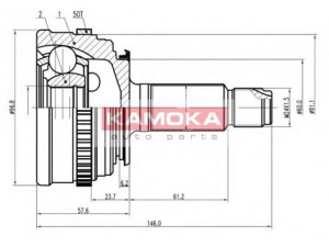 KAMOKA 6800 jungčių komplektas, kardaninis velenas 
 Ratų pavara -> Sujungimai/komplektas
44010-SL5-N82, 44010-SS0-930, 44010-SS0-981