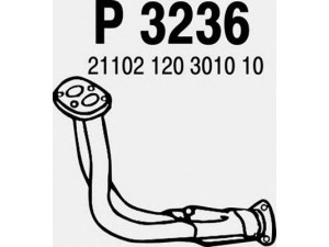 FENNO P3236 išleidimo kolektorius 
 Išmetimo sistema -> Išmetimo vamzdžiai
21102120301010