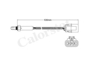 CALORSTAT by Vernet LS130160 lambda jutiklis
22690-F6600