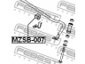 FEBEST MZSB-007 skersinio stabilizatoriaus įvorių komplektas
B457-28-156A, BW0A-28-156A