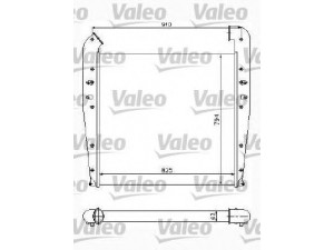 VALEO 817772 tarpinis suslėgto oro aušintuvas, kompresorius 
 Variklis -> Oro tiekimas -> Įkrovos agregatas (turbo/superįkrova) -> Tarpinis suslėgto oro aušintuvas
1516492, 0570472, 1394140, 1408882