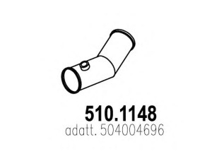 ASSO 510.1148 išleidimo kolektorius
504004696