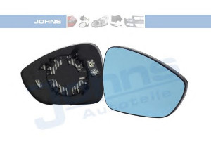 JOHNS 23 08 38-83 veidrodėlio stiklas, išorinis veidrodėlis 
 Kėbulas -> Keleivių kabina -> Veidrodėlis
00008151NE, 8151NE