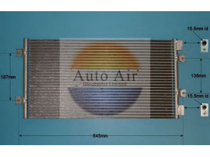 AUTO AIR GLOUCESTER 16-1122 kondensatorius, oro kondicionierius 
 Oro kondicionavimas -> Kondensatorius
46799862