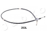 JAPKO 131283L trosas, stovėjimo stabdys 
 Stabdžių sistema -> Valdymo svirtys/trosai
4643020450