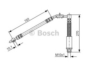 BOSCH 1 987 476 554 stabdžių žarnelė 
 Stabdžių sistema -> Stabdžių žarnelės