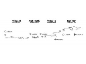 VENEPORTE 530179 išmetimo sistema 
 Išmetimo sistema -> Išmetimo sistema, visa