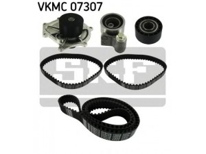 SKF VKMC 07307 vandens siurblio ir paskirstymo diržo komplektas 
 Aušinimo sistema -> Vandens siurblys/tarpiklis -> Vandens siurblys
LHB 101630, LHN 100410, LHN 100420