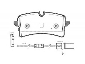 OPEN PARTS BPA1505.12 stabdžių trinkelių rinkinys, diskinis stabdys 
 Techninės priežiūros dalys -> Papildomas remontas
4H6698451