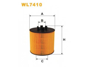 WIX FILTERS WL7410 alyvos filtras 
 Techninės priežiūros dalys -> Techninės priežiūros intervalai
03C115562, 03C115562, 03C115577A
