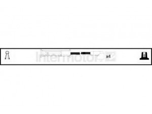 STANDARD 73706 uždegimo laido komplektas 
 Kibirkšties / kaitinamasis uždegimas -> Uždegimo laidai/jungtys
77 00 107 662, 77 00 874 109