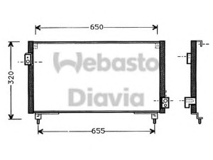 WEBASTO 82D0225377A kondensatorius, oro kondicionierius 
 Oro kondicionavimas -> Kondensatorius
73020G151, 73210AC050