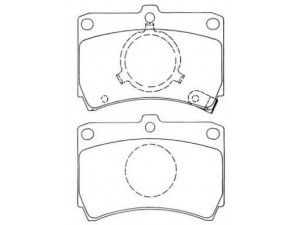 AISIN ASN-158 stabdžių trinkelių rinkinys, diskinis stabdys
B0923328Z, B0923328ZA, B09249280
