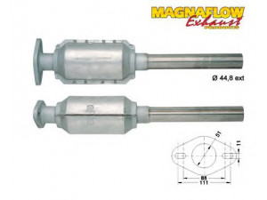 MAGNAFLOW 81846 katalizatoriaus keitiklis 
 Išmetimo sistema -> Katalizatoriaus keitiklis
46424892, 46531832