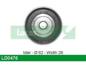 LUCAS ENGINE DRIVE LD0476 įtempiklio skriemulys, paskirstymo diržas
13503-27010