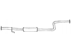 AKS DASIS SG65437 vidurinis duslintuvas
