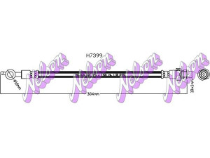 Brovex-Nelson H7399 stabdžių žarnelė 
 Stabdžių sistema -> Stabdžių žarnelės
58737A6400, 58737A6400