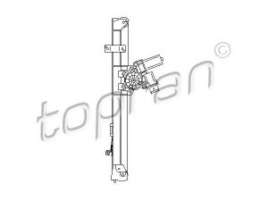 TOPRAN 721 762 lango pakėliklis 
 Komforto sistemos -> Elektrinis lango pakėliklis
16 077 069 80, 9221 X7, 16 077 069 80