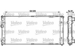VALEO 731264 radiatorius, variklio aušinimas 
 Aušinimo sistema -> Radiatorius/alyvos aušintuvas -> Radiatorius/dalys
6K0121253T, W06K01253T, 6K0121253T