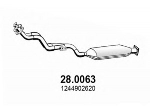 ASSO 28.0063 katalizatoriaus keitiklis 
 Išmetimo sistema -> Katalizatoriaus keitiklis
1244902620