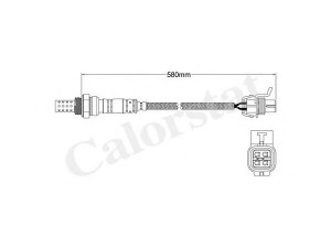 CALORSTAT by Vernet LS140566 lambda jutiklis
25333817, 12606908, 12606908, 19209811