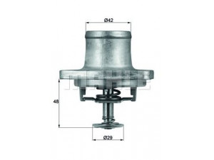 BEHR TI 48 80D termostatas, aušinimo skystis 
 Aušinimo sistema -> Termostatas/tarpiklis -> Thermostat
119 200 00 15, 119 203 01 75