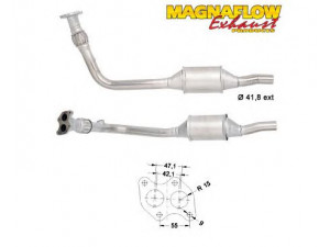 MAGNAFLOW 87038 katalizatoriaus keitiklis 
 Išmetimo sistema -> Katalizatoriaus keitiklis
047253208EV, 047253208EV