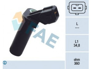 FAE 79344 jutiklis, alkūninio veleno impulsas 
 Variklis -> Variklio elektra
6859704, 924F-6C315-AB