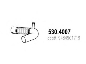 ASSO 530.4007 lanksti žarna, išmetimo sistema
9484901719