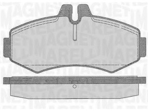 MAGNETI MARELLI 363916060327 stabdžių trinkelių rinkinys, diskinis stabdys 
 Techninės priežiūros dalys -> Papildomas remontas
0004214110, A0004236110