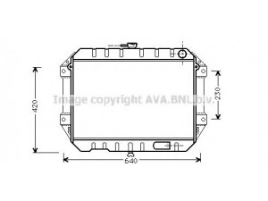 AVA QUALITY COOLING DU2027 radiatorius, variklio aušinimas 
 Aušinimo sistema -> Radiatorius/alyvos aušintuvas -> Radiatorius/dalys
1640087616, 1640087623, 1640087625