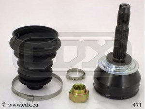 CDX 471 jungčių komplektas, kardaninis velenas 
 Ratų pavara -> Sujungimai/komplektas