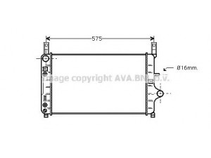 AVA QUALITY COOLING FD2128 radiatorius, variklio aušinimas 
 Aušinimo sistema -> Radiatorius/alyvos aušintuvas -> Radiatorius/dalys
89FB8005CC, 89FB8005CD, 92FB8005GA