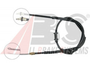 A.B.S. K14378 trosas, stovėjimo stabdys 
 Stabdžių sistema -> Valdymo svirtys/trosai
82487709