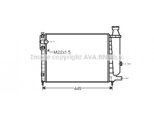 AVA QUALITY COOLING CNA2048 radiatorius, variklio aušinimas 
 Aušinimo sistema -> Radiatorius/alyvos aušintuvas -> Radiatorius/dalys
96082120